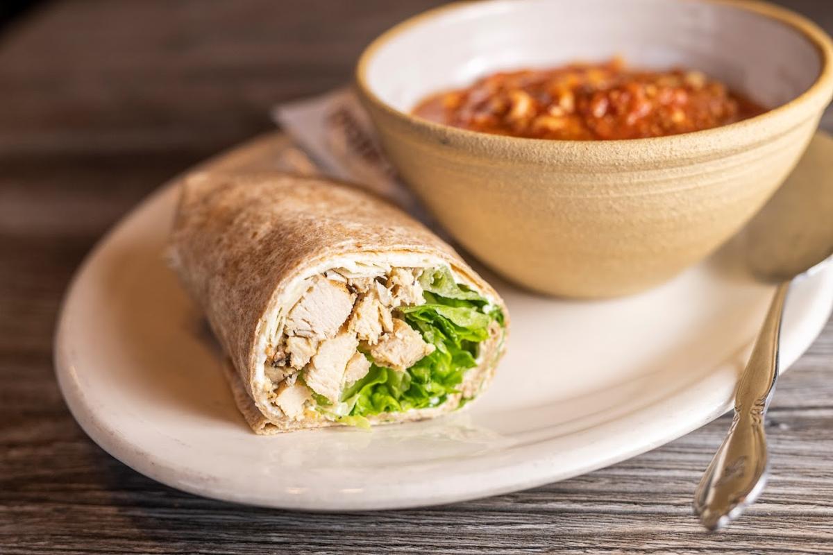 Soup Market Kames chicken wrap